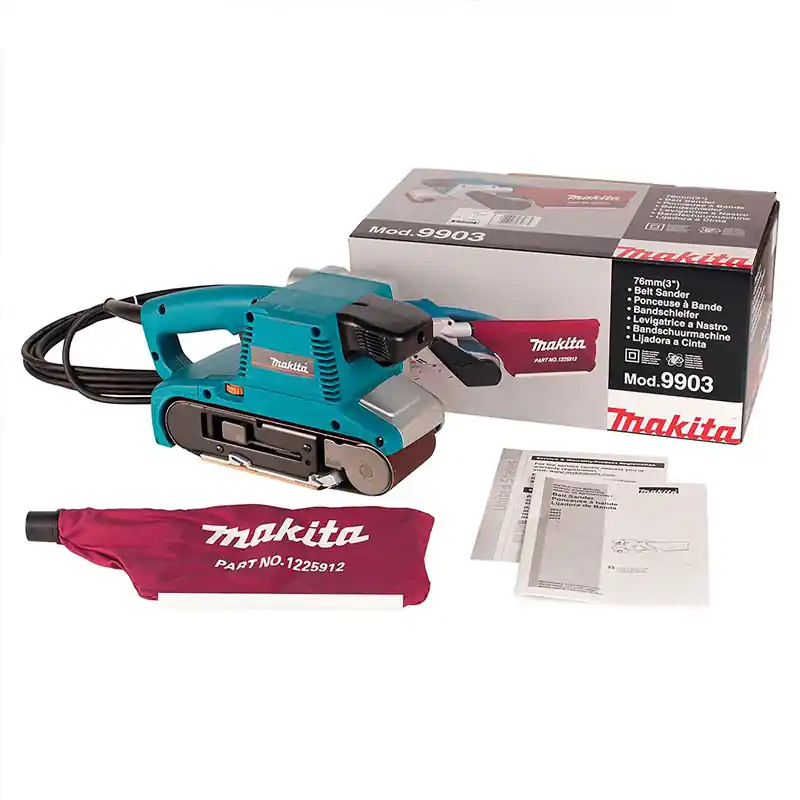 Ponceuse à bande Makita 9903 76x533mm Puissance, qualité et durabilité Makita