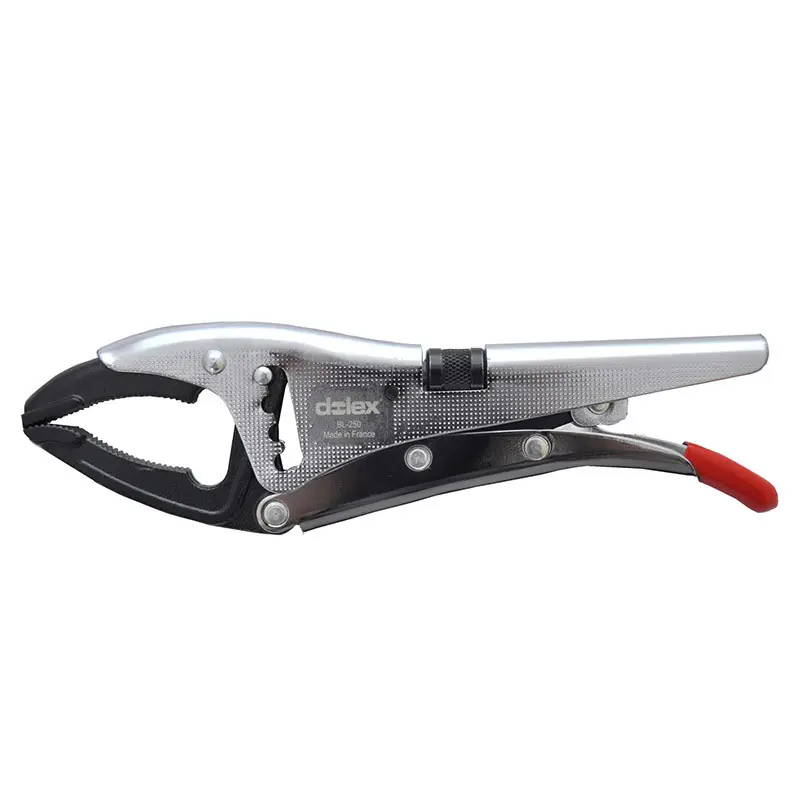 Pince étau grande capacité serrage 310mm L250mm becs longs BL250 Dolex