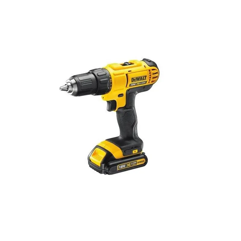 Perceuse visseuse 18V XR 2x1.3Ah Li-Ion 13mm 42Nm avec coffret DeWalt