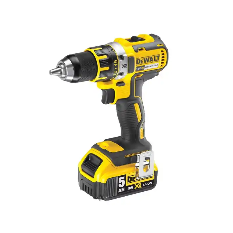 Perceuse visseuse DCD791P2 18V 5Ah Li-Ion 70Nm sans charbon DeWalt