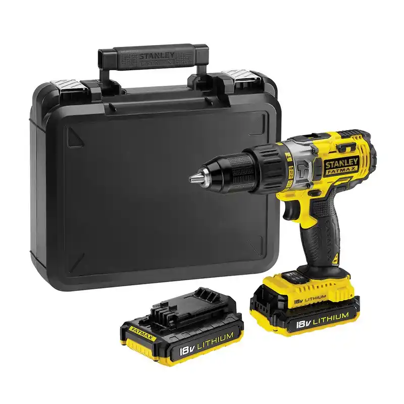 Perceuse à percussion FMC625D2 18V 2Ah Li-Ion 51,4Nm Stanley
