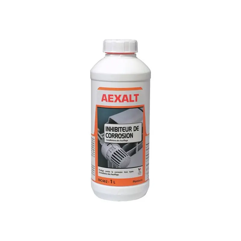 Porte de douche bidon de 1L inhibiteur de corrosion Aexalt
