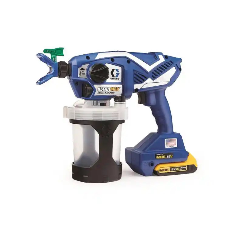 Pulvérisateur Airless portatif 138 bar 18V 2Ah Li-Ion UltraMAX