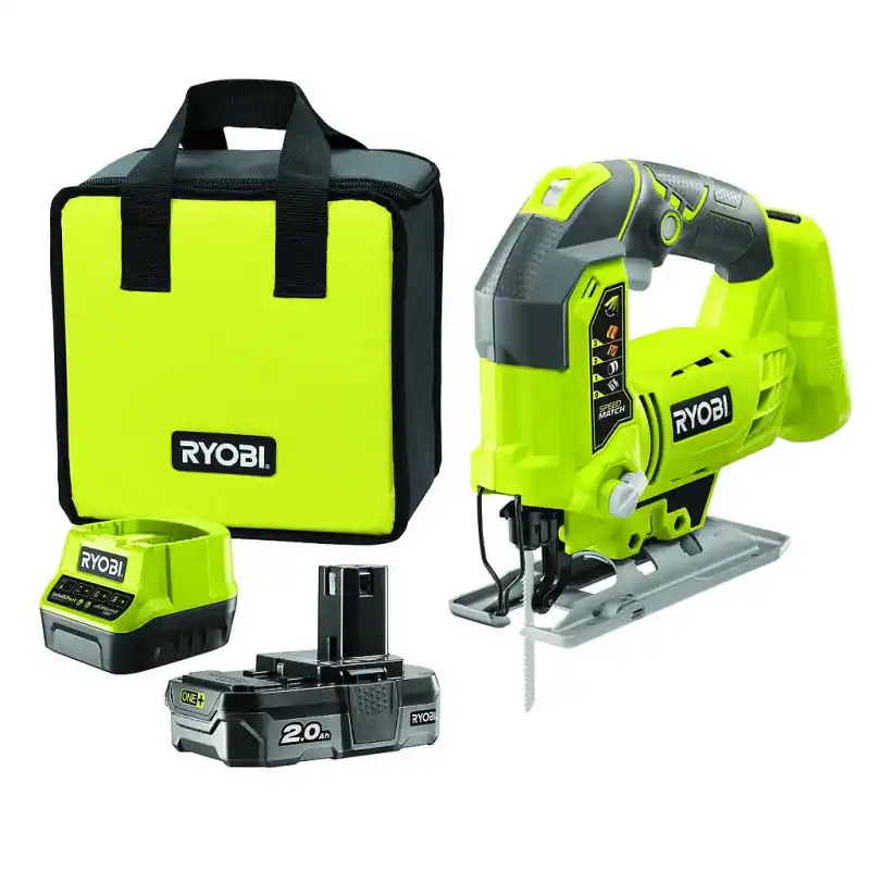 Scie sauteuse R18JS-120S 18V 2Ah Li-Ion Ryobi