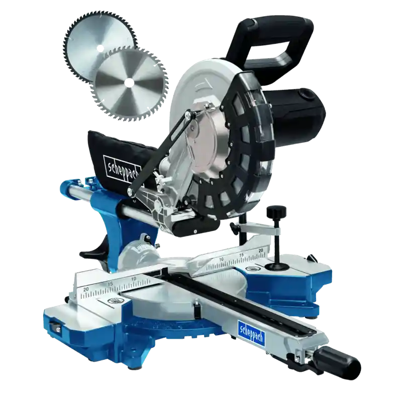 Scie à onglet radiale HM254 255mm 2000W Scheppach