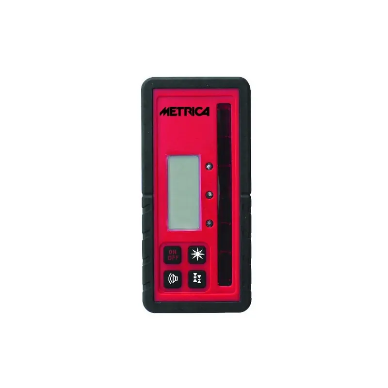 Récepteur laser rotatif sensibilité 4 lignes Metrica