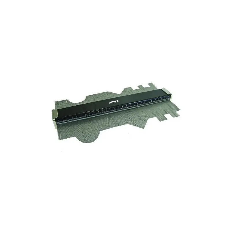 Profilomètre 72003 en acier trempé 150x85mm Metrica