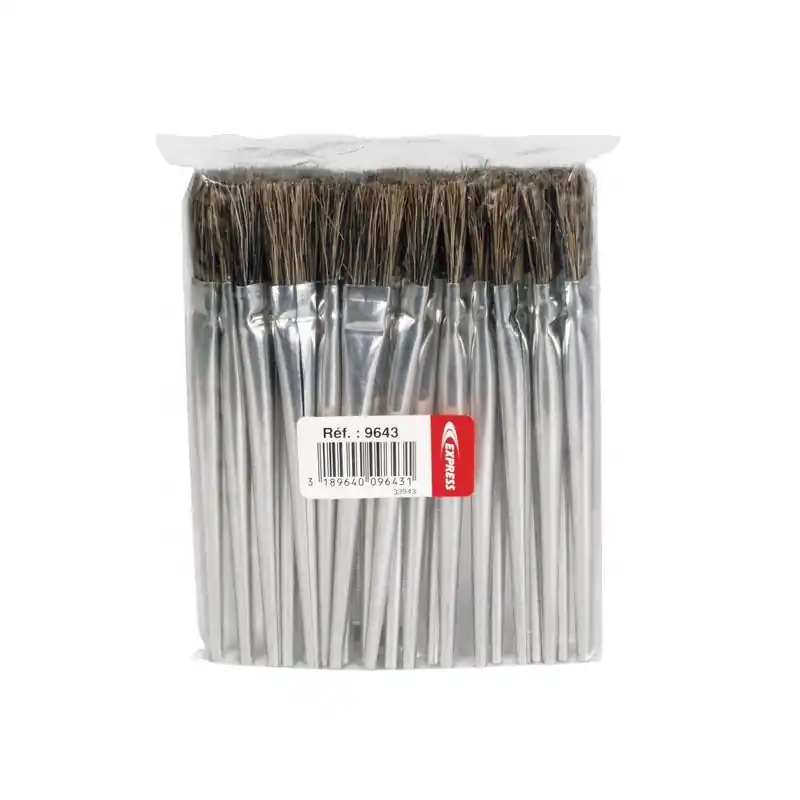 Sachet de 25 pinceaux en crin pour flux Guilbert Express