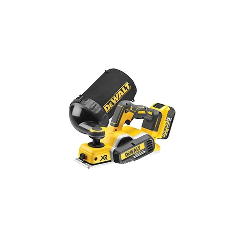 Rabot DCP580P2 82mm moteur induction 18V 5Ah Li-Ion XR DeWalt