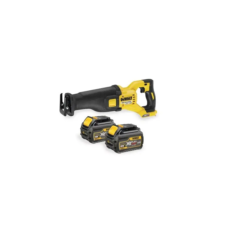 Scie sabre DCS388T2 XR Flexvolt 54/18V 2/6Ah course 28,6mm DeWalt