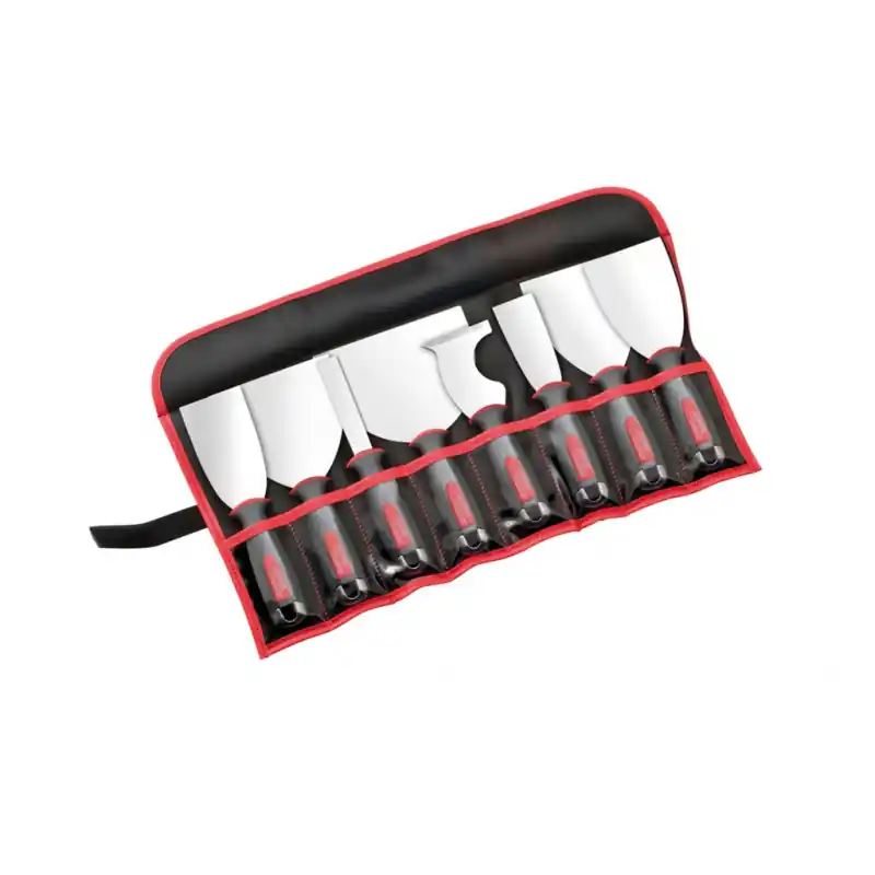 Trousse 2433000 8 couteaux plaquiste alu-choc L‘Outil Parfait