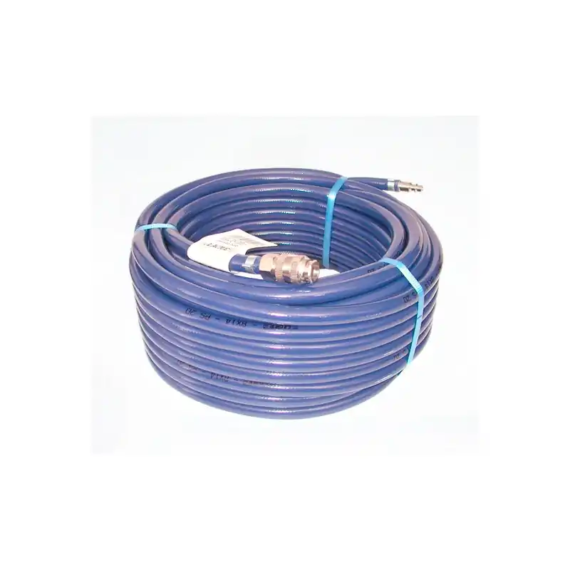 Tuyau Pvc armé 8x14mmx25m avec raccords rapides Lacme