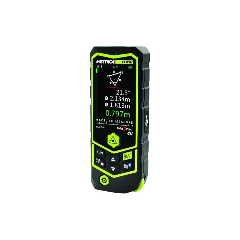 Télémètre 61240 Flash Point2point 40 laser 40m Metrica
