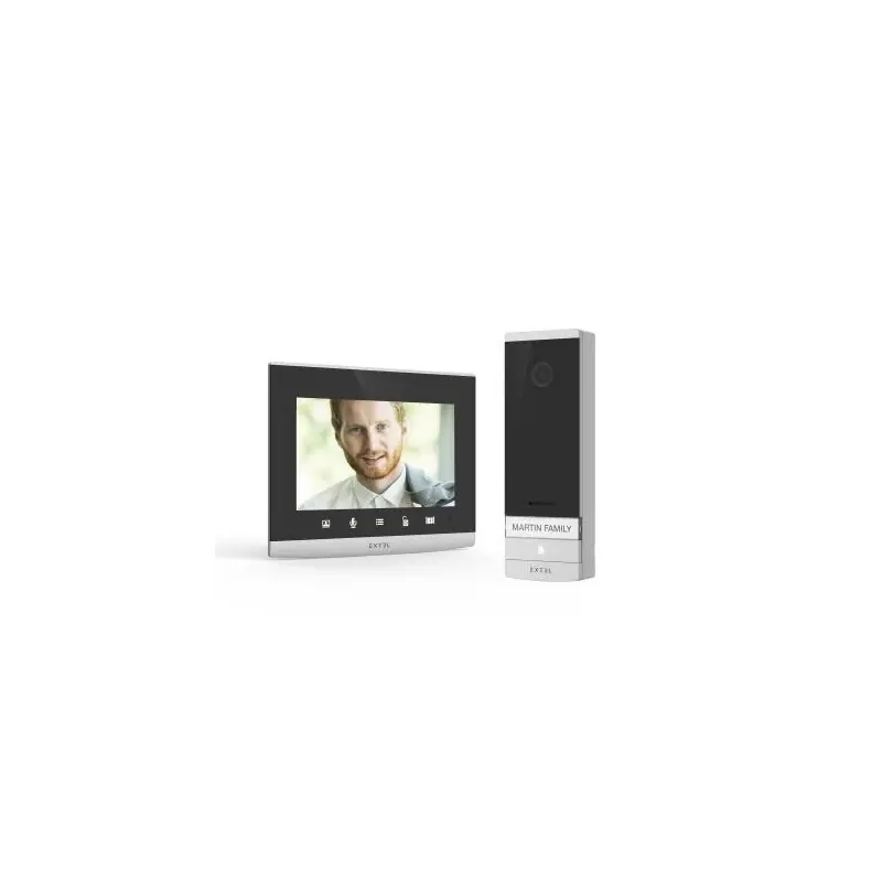 Visiophone Connect 2 filaire 7" connecté Extel