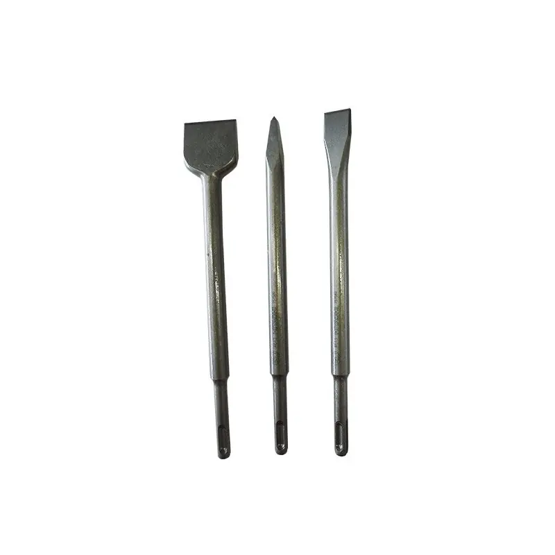 Set de 3 burins Sds-Plus pic/plat/bêche