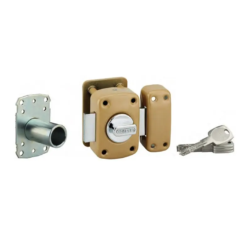 Verrou Atlantic M bouton et cylindre 45 mm A2P* 4 clés Thirard