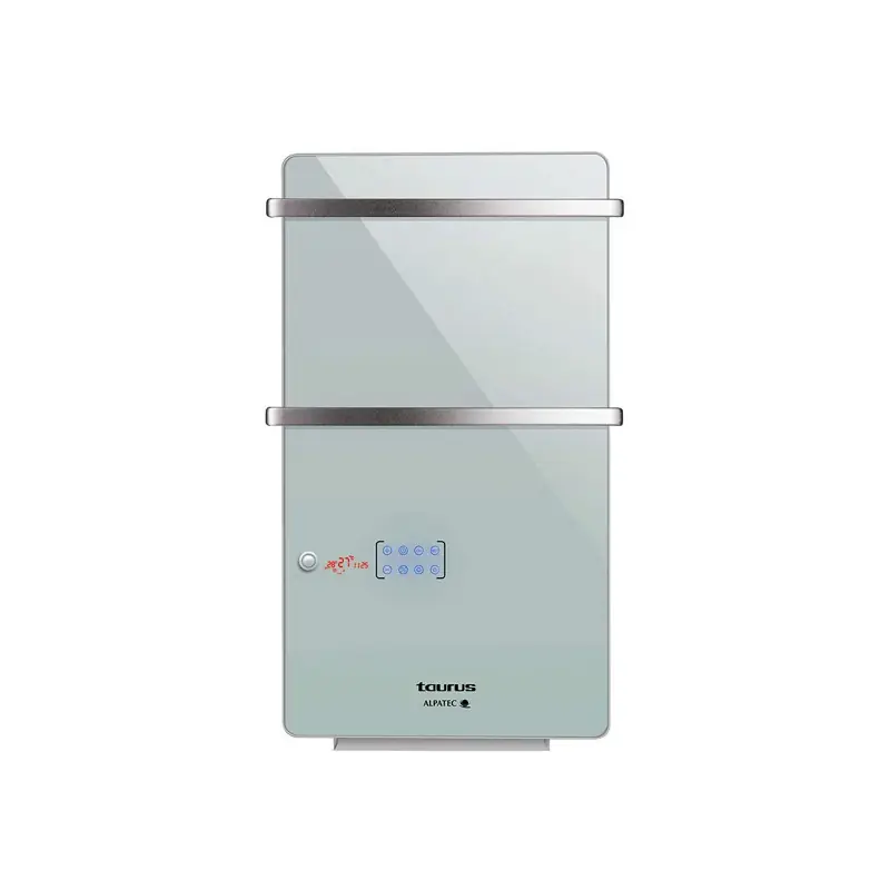 Séche serviette MSB 2000 2000W verre trempé blanc Taurus Alpatec