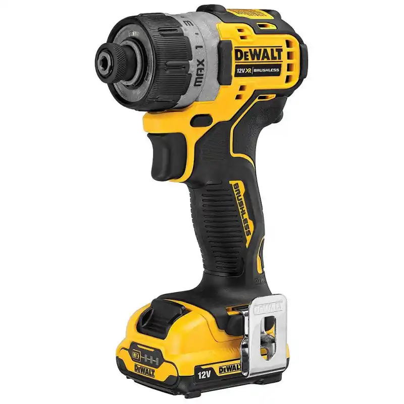 Visseuse à batterie Brushless XR 12V 2Ah Li-Ion 8Nm DeWalt