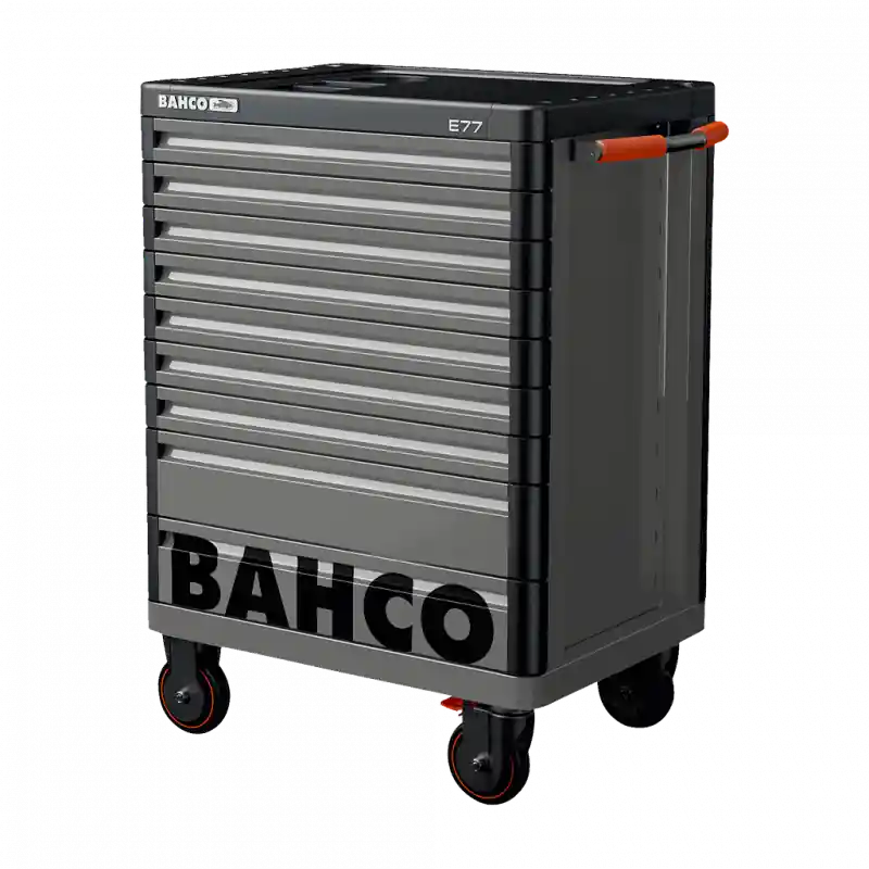 Servante « Premium Storage HUB » E77 66 cm avec 9 tiroirs Grise 1477K9