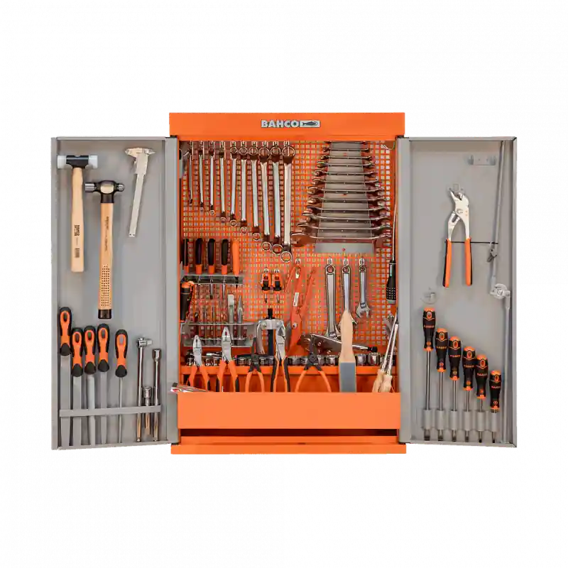 Armoire avec 2 portes kit de 110 outils multi-usages 1495CD60TS1