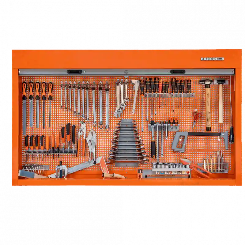 Armoire 1 800 mm avec volet roulant kit de 110 outils multi-usages 149