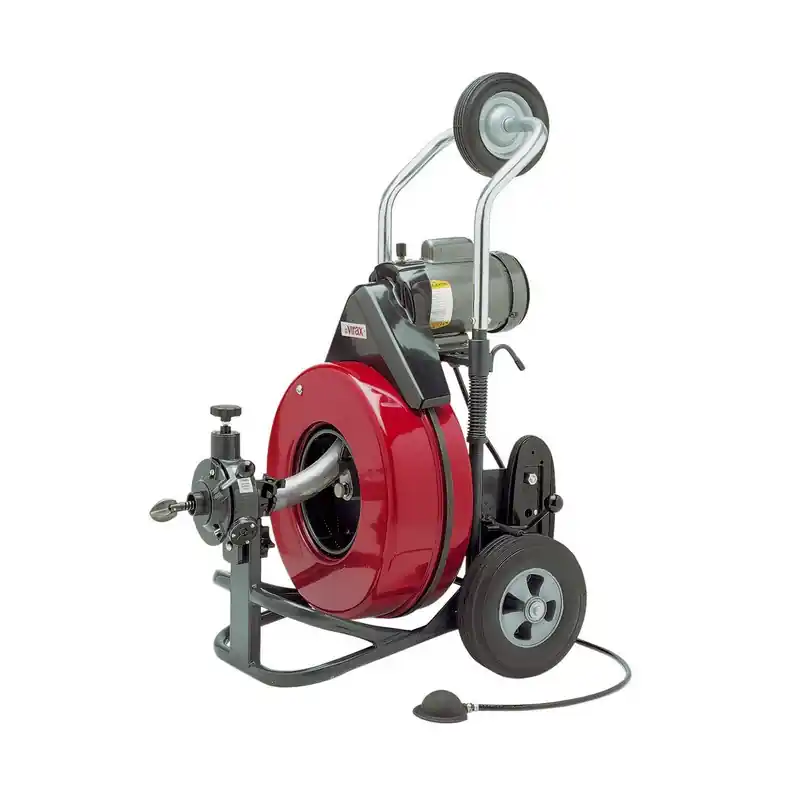 Déboucheur électrique à tambour 375W réversible droite/gauche VAL 90