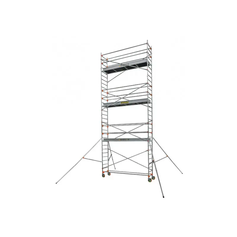 Échafaudage en aluminium SERENITE 2 niveaux hauteur de travail 690 m S