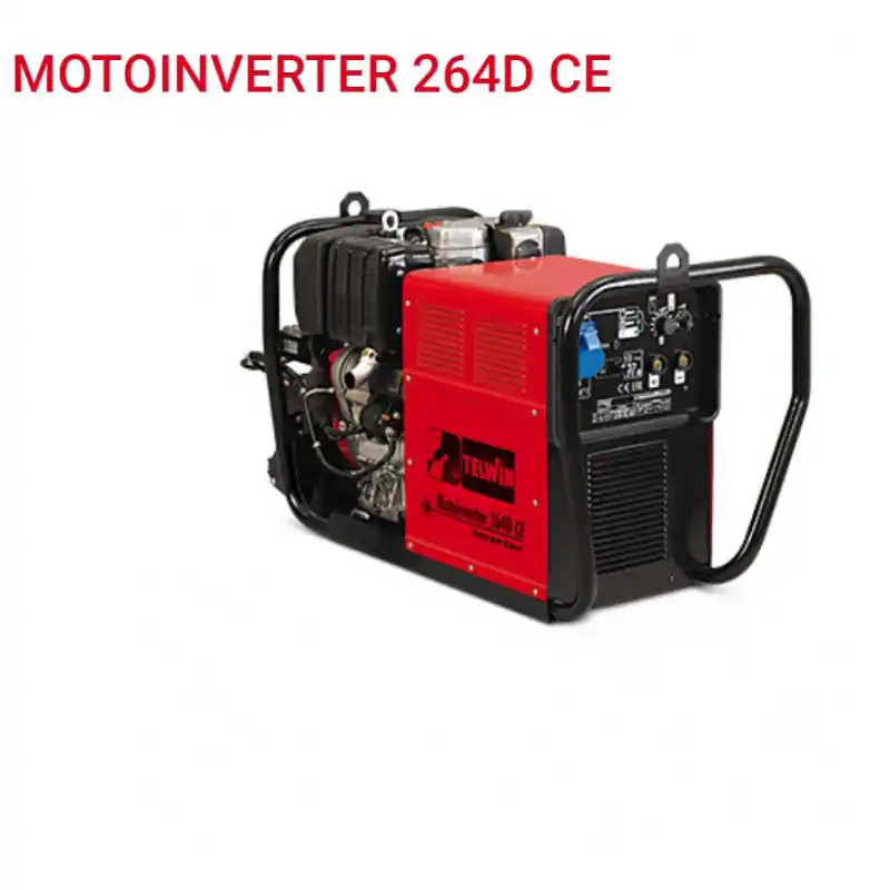 Groupe autonome de soudage Diesel Inverter 8.1KW MotoInverter DC 264D