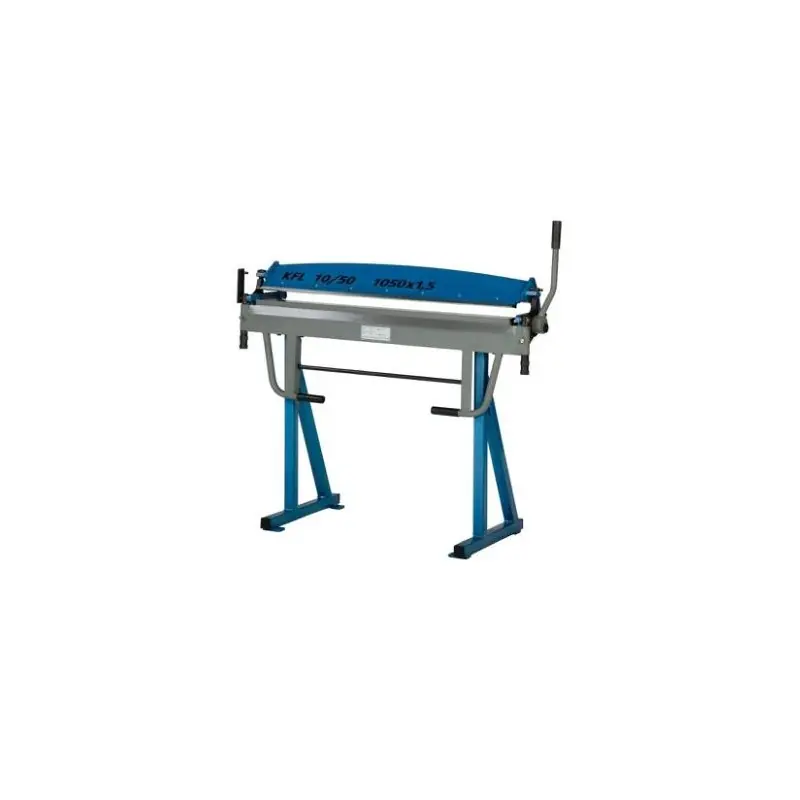 Plieuse pour tôle 1050 mm Epaisseur 1,50mm tablier plein KFL10/15