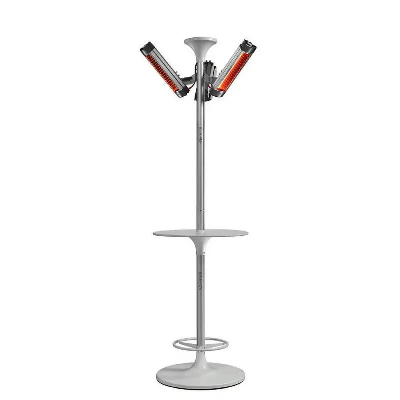 Chauffage rayonnant 45kW 230/400VAC système complet mat mange-debout P