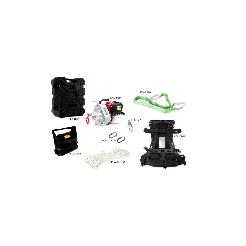 Kit de chasse avec treuil PCW3000 et caisson PCW3000-HK