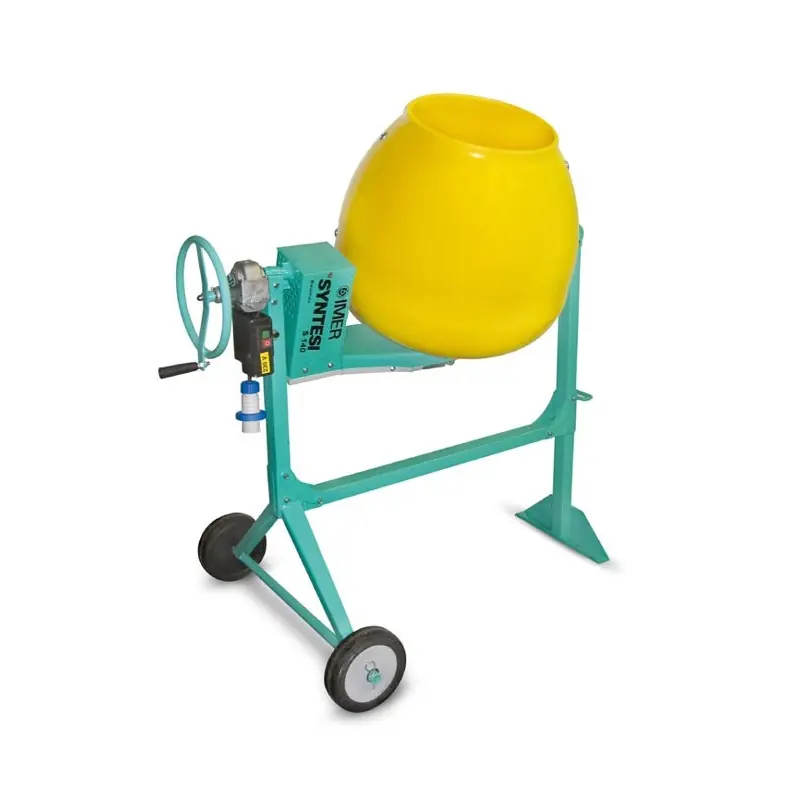 Bétonnière Moteur électrique cuve plastique Syntesi S140