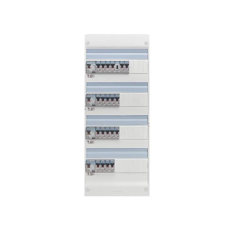 Coffret équipé, pré-câblé Drivia T5 4 rangées