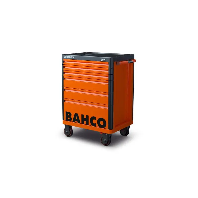 Servante "storage HUB" E77 26" 6 tiroirs orange charge 1000 kg 976x510