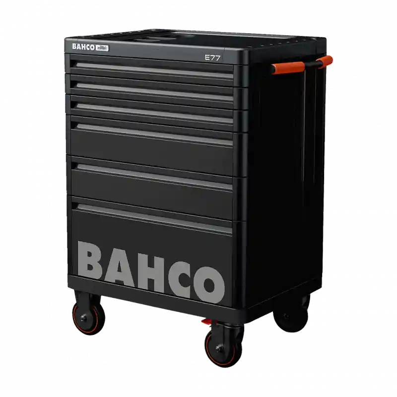 Servante "storage HUB" E77 26" charge 1000 kg 6 tiroirs noir 976x510x8