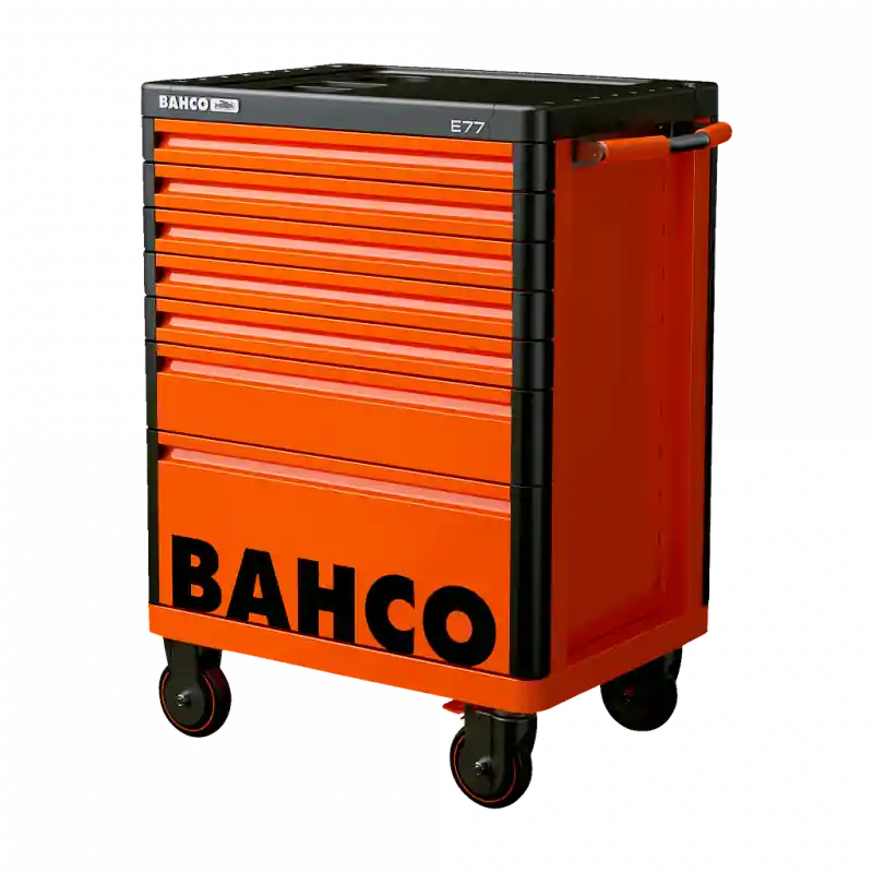 Servante « Premium Storage HUB » E77 66 cm avec 7 tiroirs Orange 1477K