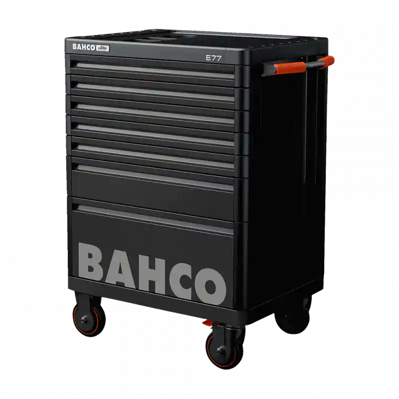 Servante « Premium Storage HUB » E77 66 cm avec 7 tiroirs Noire 1477K7