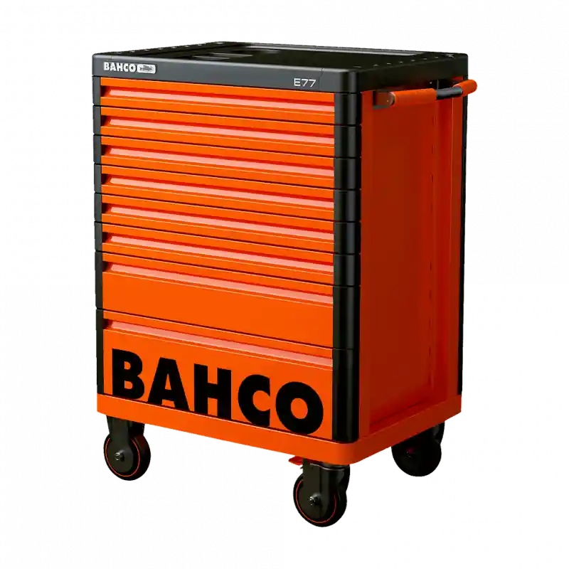 Servante « Premium Storage HUB » E77 66 cm avec 8 tiroirs orange 1477K