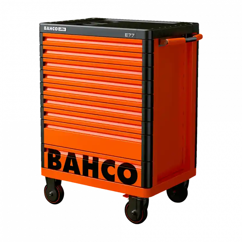 Servante « Premium Storage HUB » E77 66 cm avec 9 tiroirs Orange 1477K
