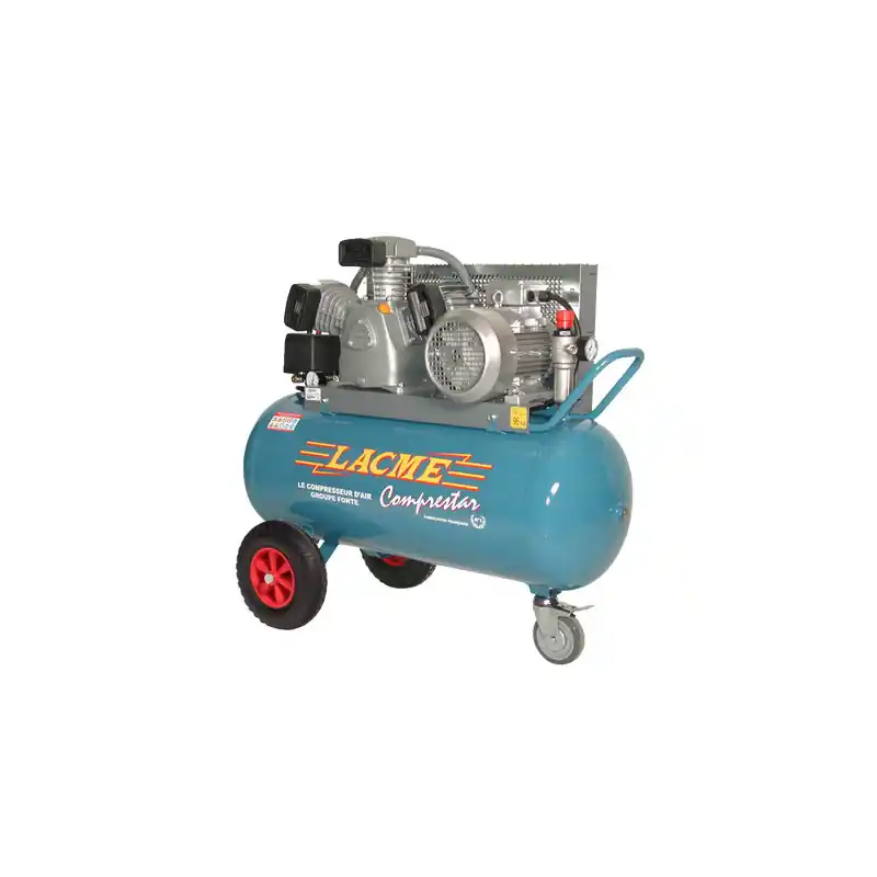 Compresseur à courroie 5,5CV Triphasé 35m3/h cuve 100L 35W100T