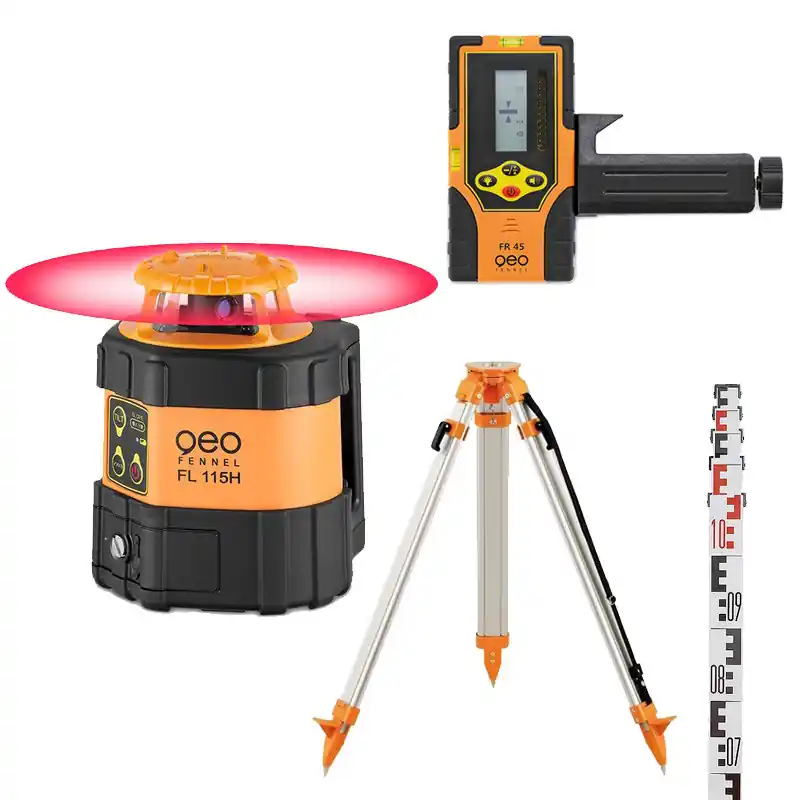 Pack Laser horizontal FL 115H (CL 2) cellule réception FR 45 Trépied F