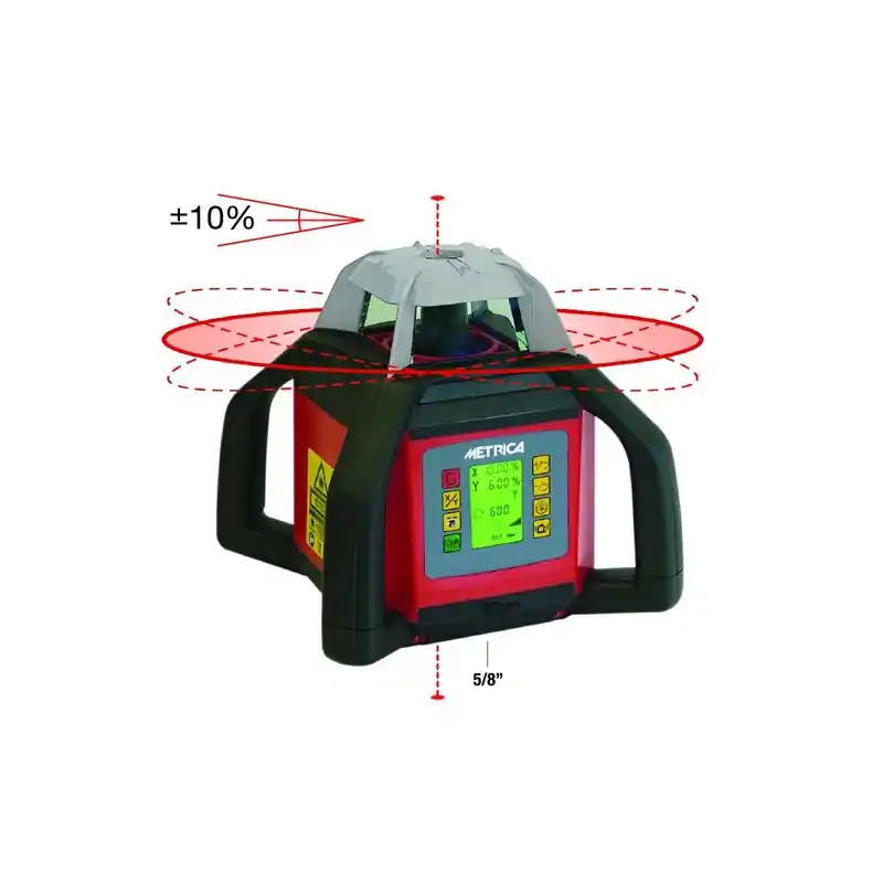Laser rotatif portée 500 m IP54 INCLIGRAD 2 61345