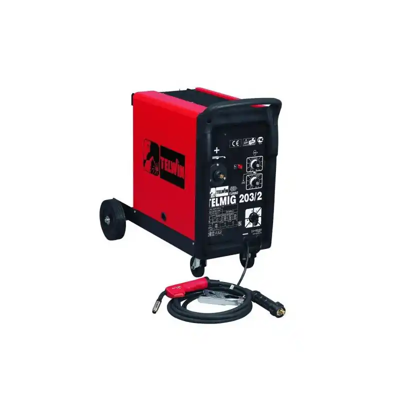 Poste à souder portable MIG-MAG 160A Tri 400V Telmig 203/2