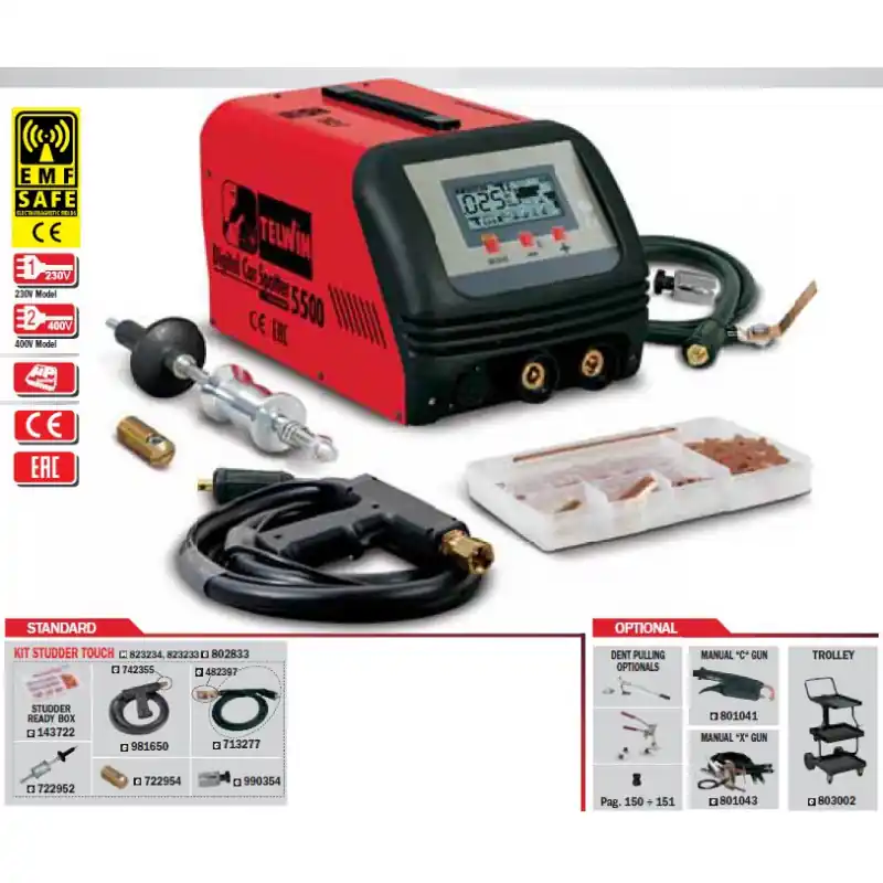 Poste de soudure par points Automatique 400V 11kW DIGITAL CAR SPOTTER