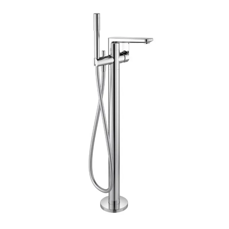 Mitigeur bain-douche colonnettes chromé en ilot TONIC II