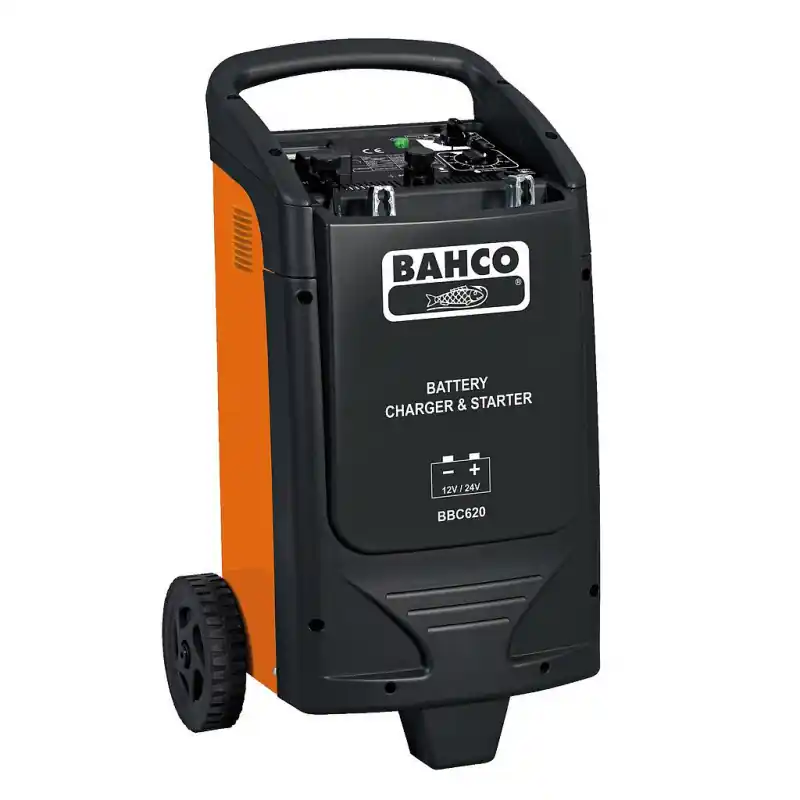 Chargeur démarreur automatique de batterie sur roues 12/24 V 1550 Ah B