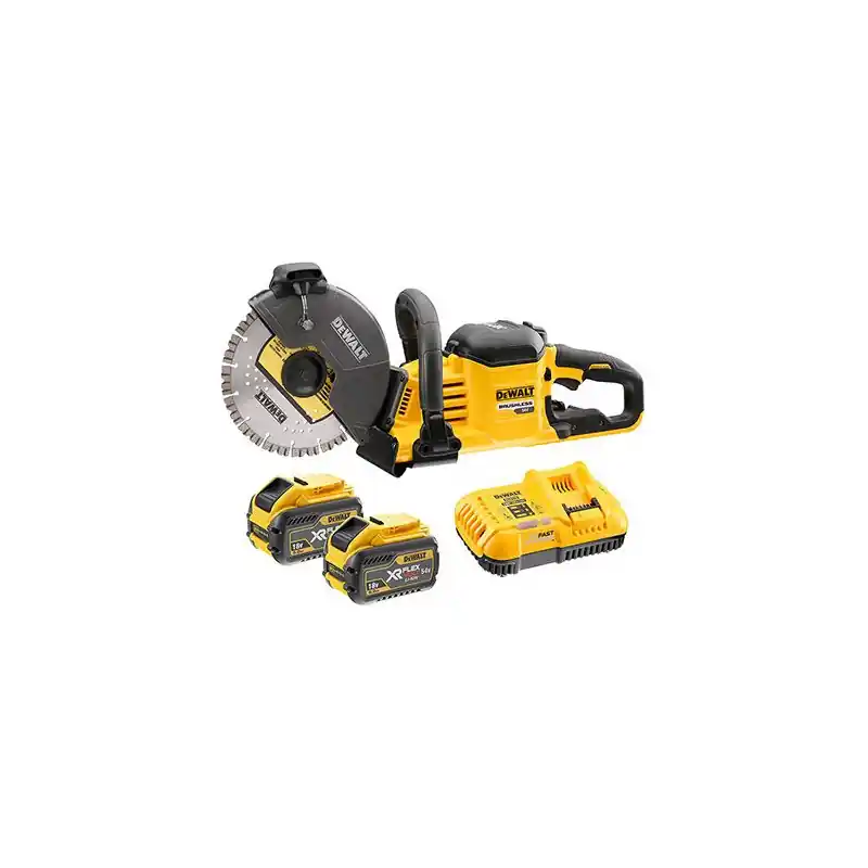 Découpeuse XR FLEXVOLT 54V Brushless 2x3Ah Li-Ion 230mm