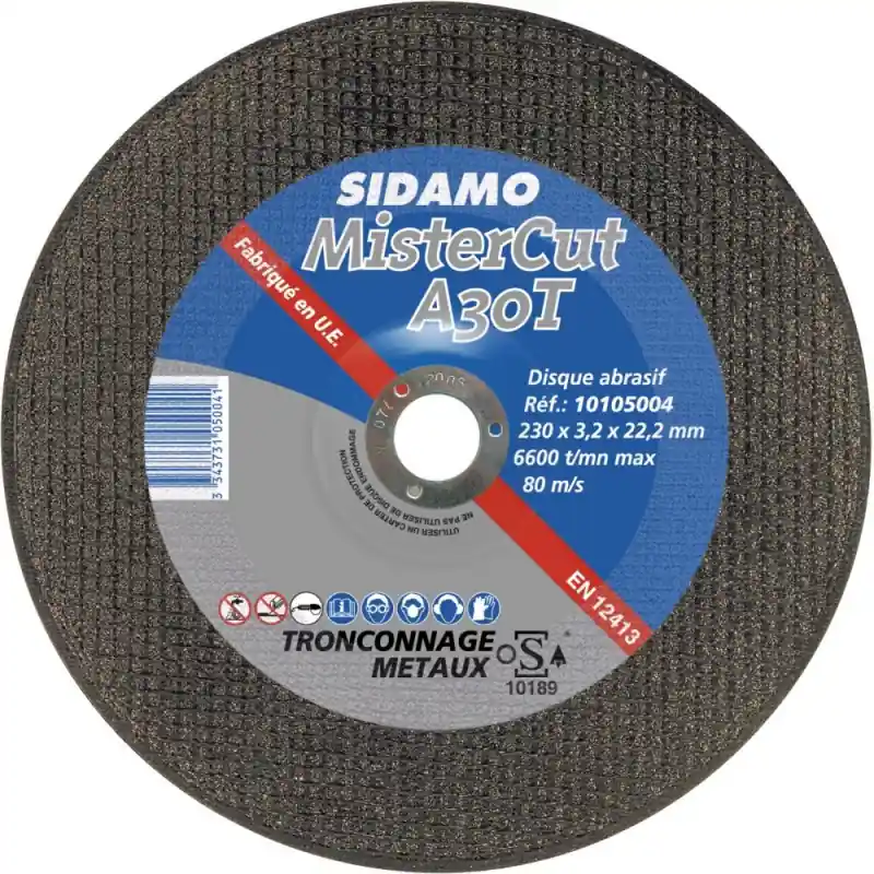 25 Disques à tronçonner Expert Acier D.230 X 3 X 22,23