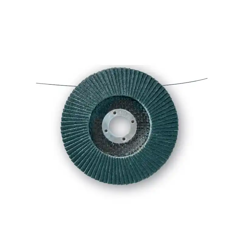 10 Disques Lamelles Lamdisc Convex D.125 X 22,23 Z 60 Supp. Fibre
