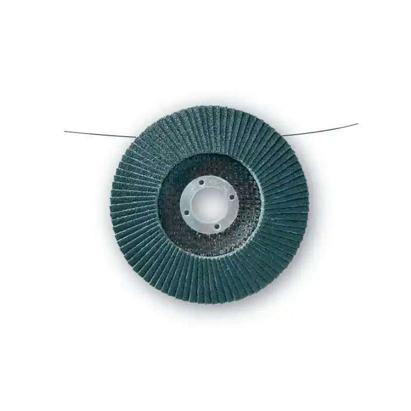 10 Disques Lamelles Lamdisc Convex D.125 X 22,23 Z120 Supp. Fibre